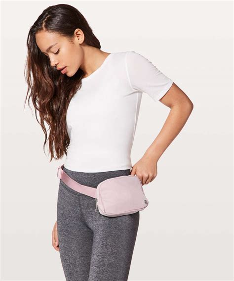 hot pink belt bag lululemon|pink lululemon belt bag fluffy.